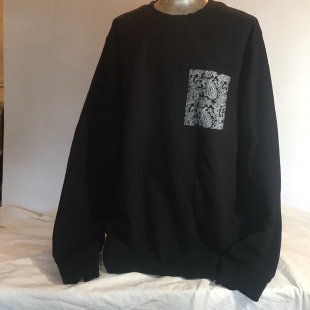 FOREVER 21 MEN Black Sweatshirt